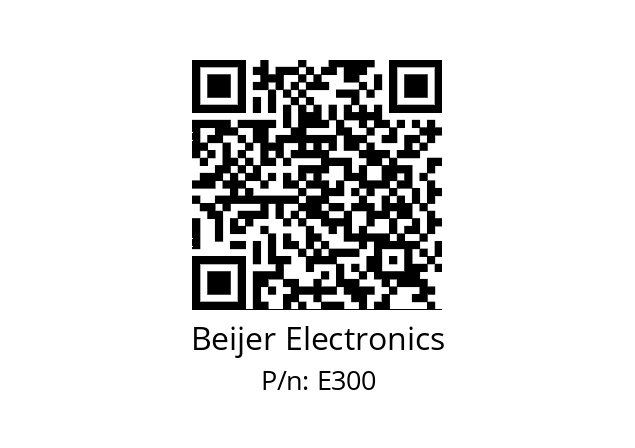   Beijer Electronics E300