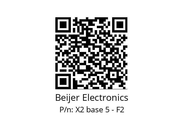   Beijer Electronics X2 base 5 - F2