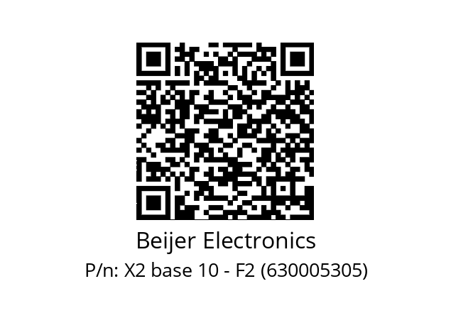   Beijer Electronics X2 base 10 - F2 (630005305)