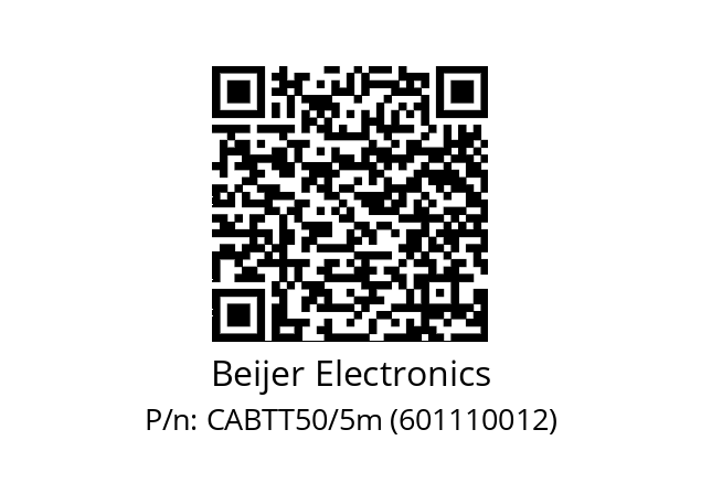   Beijer Electronics CABTT50/5m (601110012)