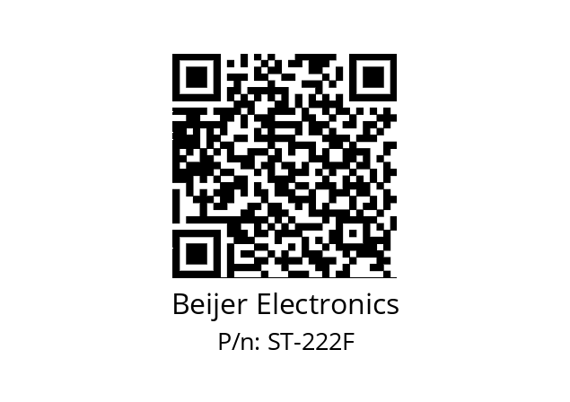   Beijer Electronics ST-222F