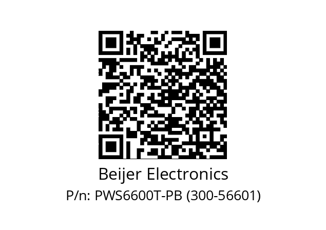   Beijer Electronics PWS6600T-PB (300-56601)