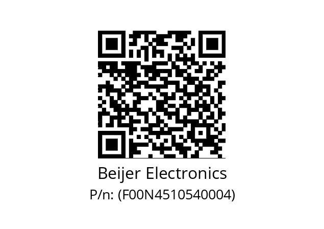   Beijer Electronics (F00N4510540004)