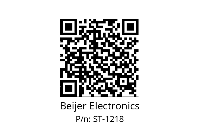   Beijer Electronics ST-1218