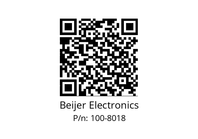  GN-9372 Beijer Electronics 100-8018