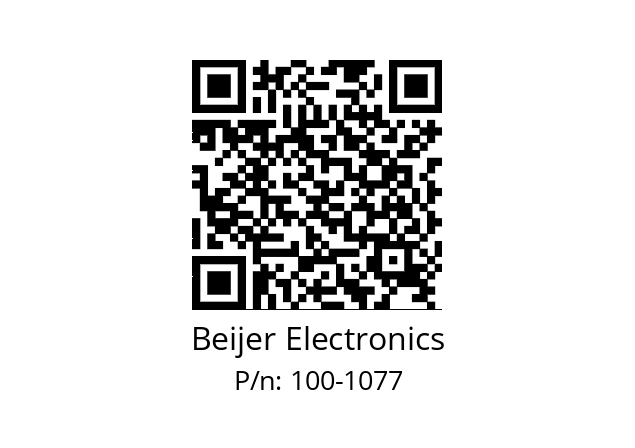   Beijer Electronics 100-1077