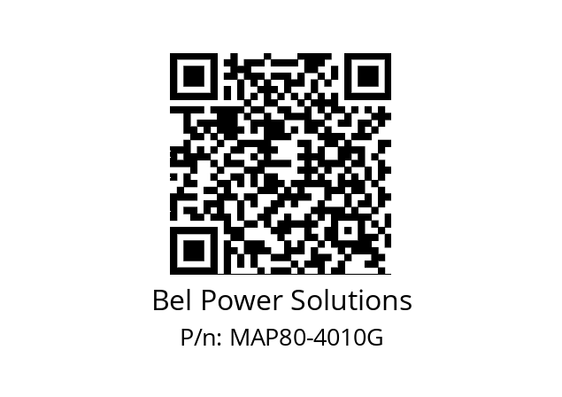   Bel Power Solutions MAP80-4010G