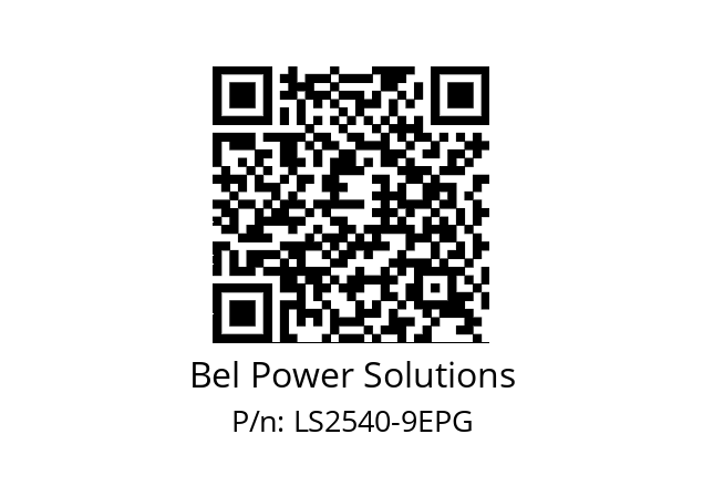   Bel Power Solutions LS2540-9EPG