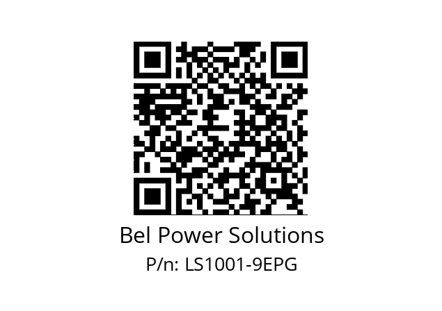   Bel Power Solutions LS1001-9EPG