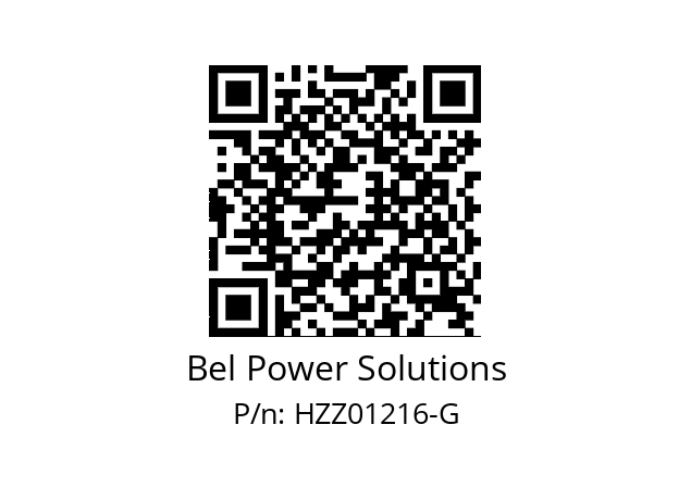   Bel Power Solutions HZZ01216-G