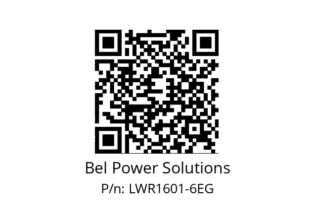   Bel Power Solutions LWR1601-6EG