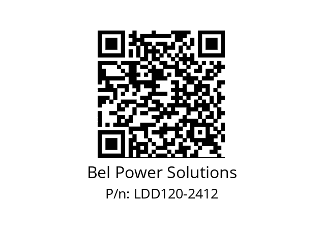   Bel Power Solutions LDD120-2412