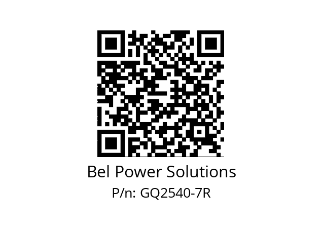   Bel Power Solutions GQ2540-7R