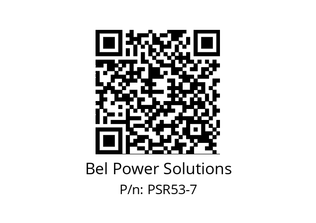   Bel Power Solutions PSR53-7