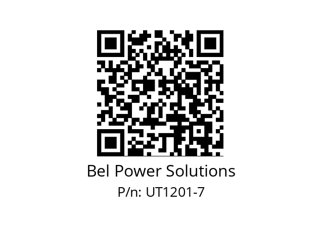   Bel Power Solutions UT1201-7