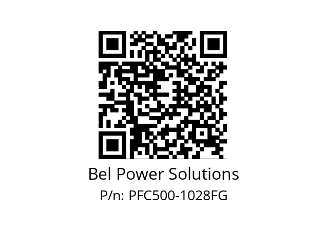   Bel Power Solutions PFC500-1028FG