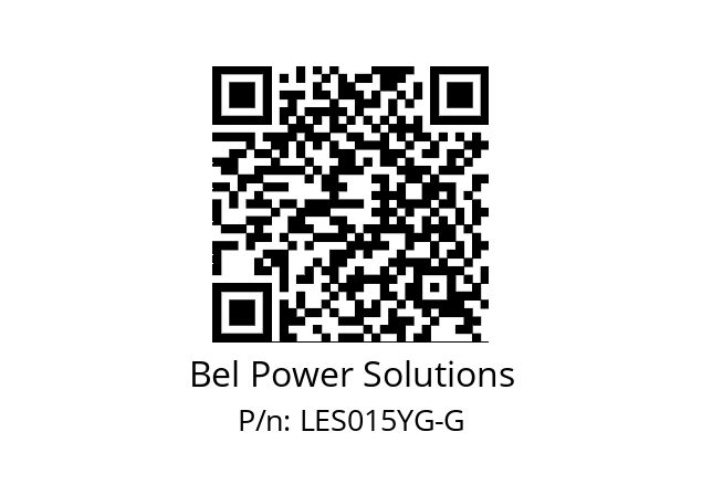   Bel Power Solutions LES015YG-G