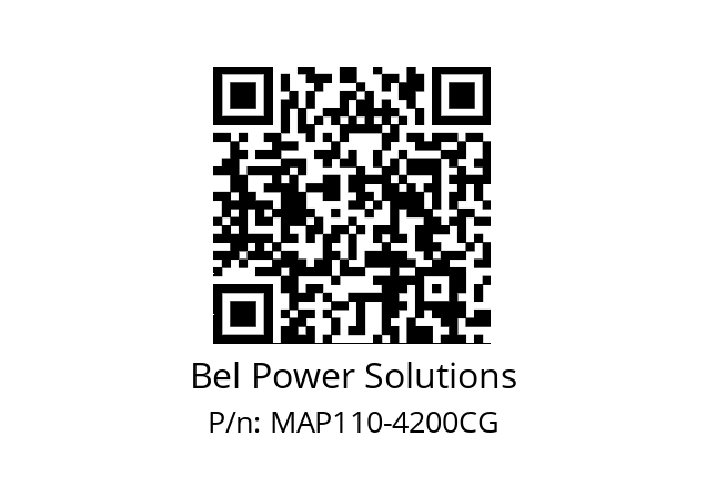   Bel Power Solutions MAP110-4200CG