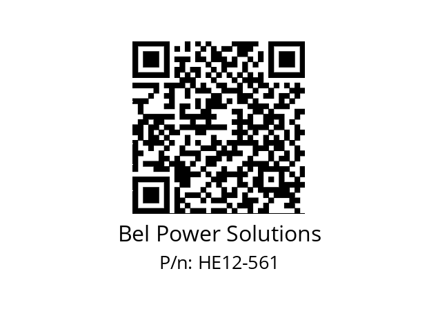   Bel Power Solutions HE12-561