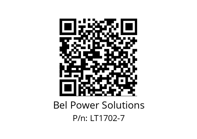   Bel Power Solutions LT1702-7