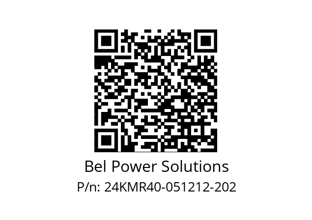   Bel Power Solutions 24KMR40-051212-202