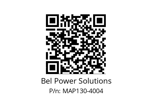   Bel Power Solutions MAP130-4004