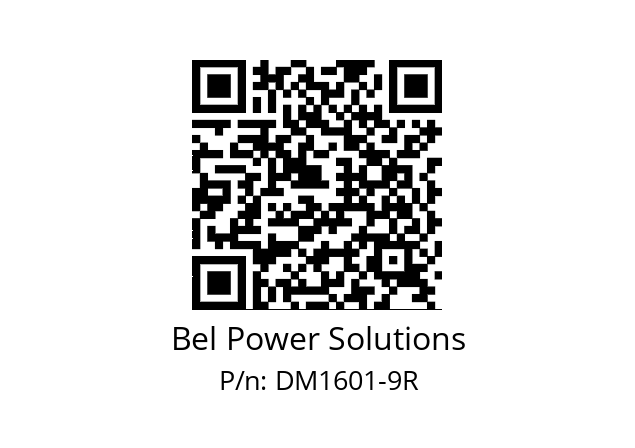   Bel Power Solutions DM1601-9R