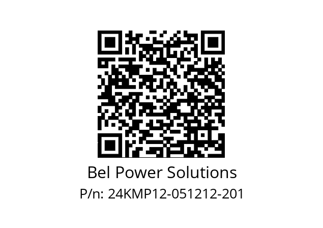   Bel Power Solutions 24KMP12-051212-201