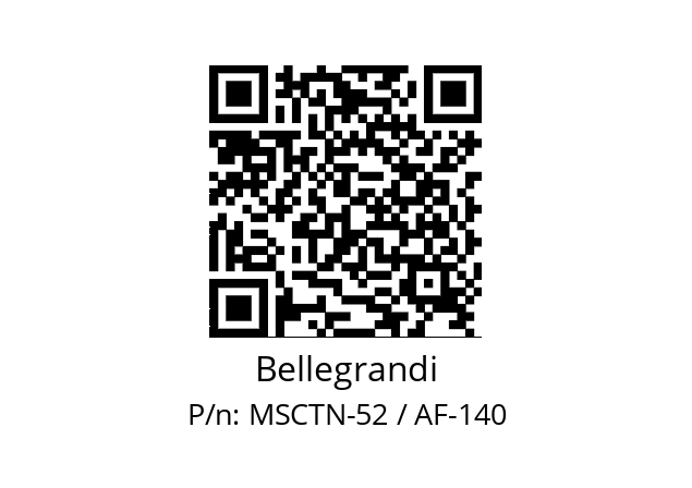   Bellegrandi MSCTN-52 / AF-140