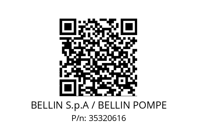   BELLIN S.p.A / BELLIN POMPE 35320616