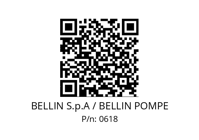   BELLIN S.p.A / BELLIN POMPE 0618