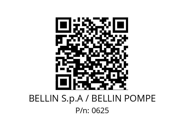   BELLIN S.p.A / BELLIN POMPE 0625