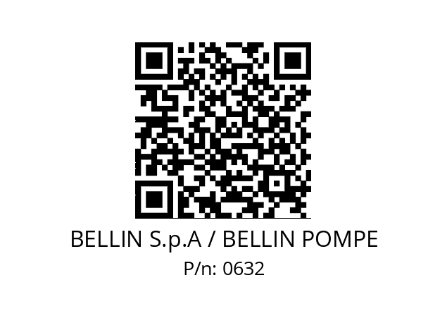   BELLIN S.p.A / BELLIN POMPE 0632