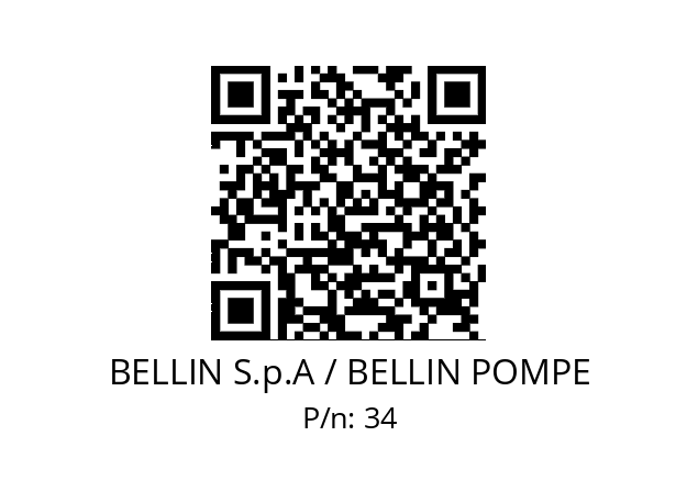   BELLIN S.p.A / BELLIN POMPE 34