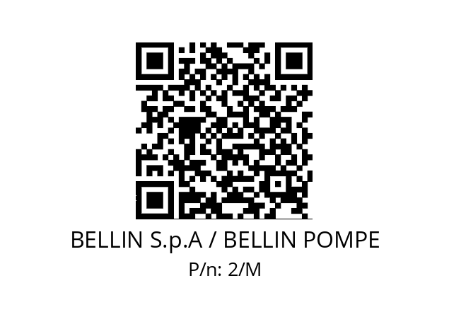   BELLIN S.p.A / BELLIN POMPE 2/M