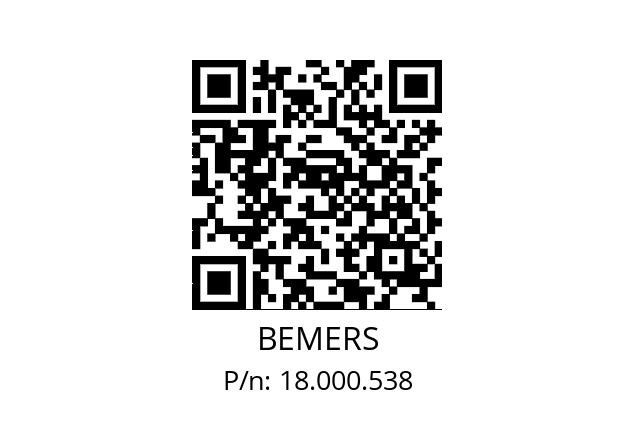   BEMERS 18.000.538