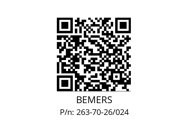   BEMERS 263-70-26/024