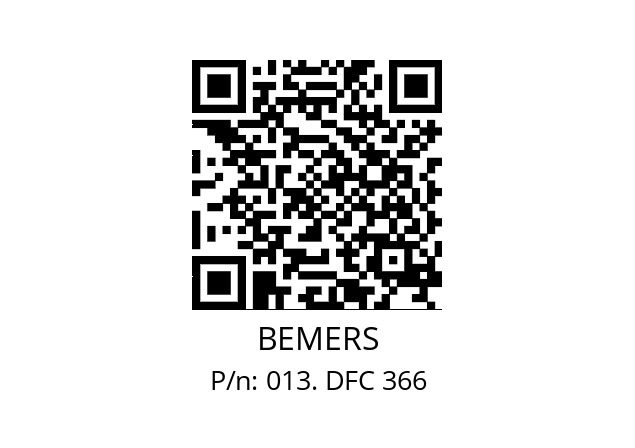   BEMERS 013. DFC 366