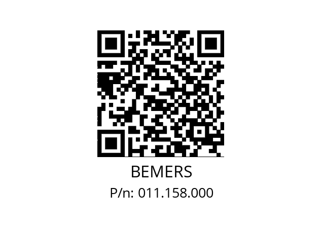   BEMERS 011.158.000