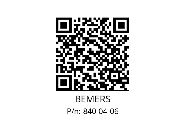   BEMERS 840-04-06