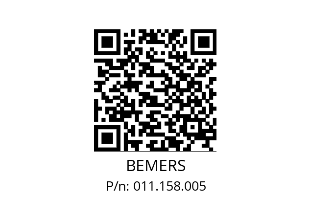   BEMERS 011.158.005