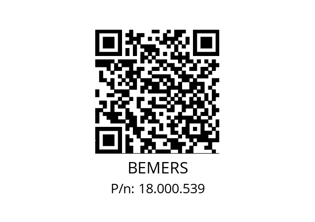   BEMERS 18.000.539