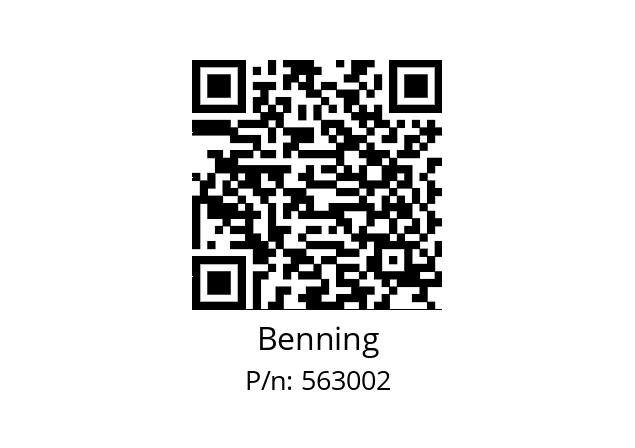   Benning 563002