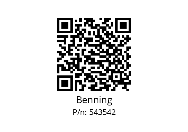   Benning 543542