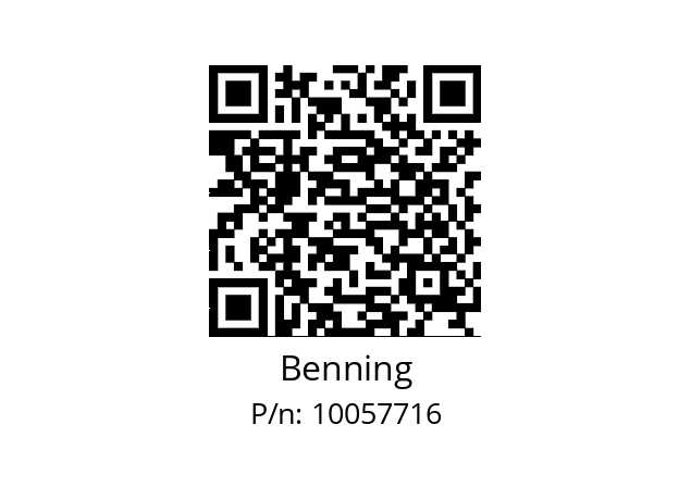   Benning 10057716