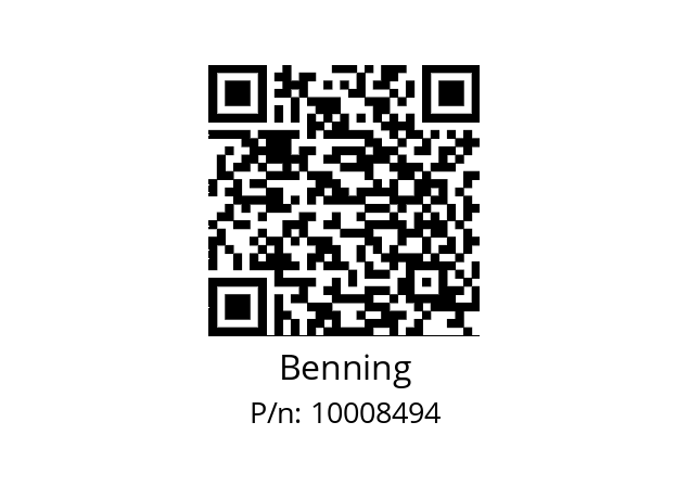   Benning 10008494