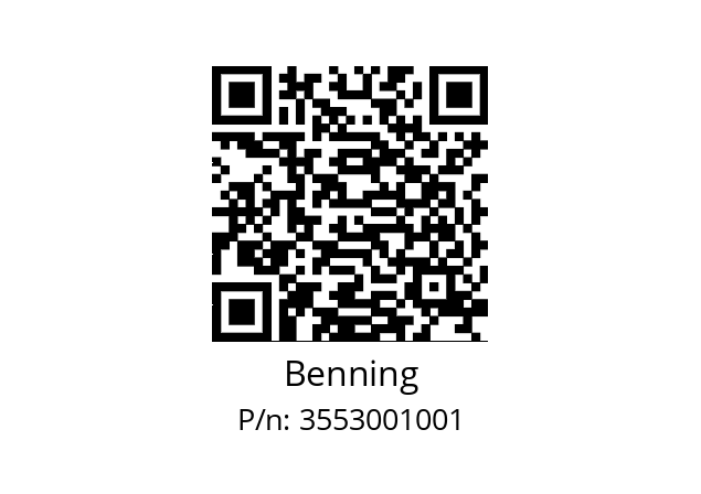   Benning 3553001001