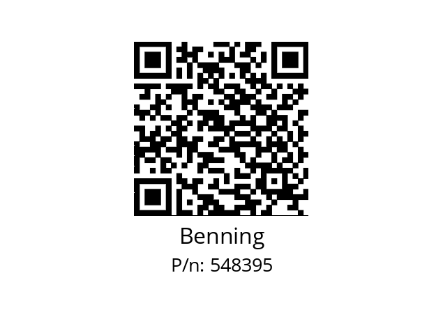   Benning 548395