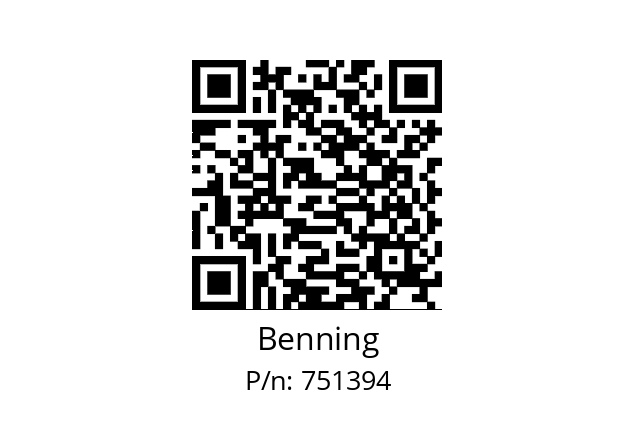   Benning 751394