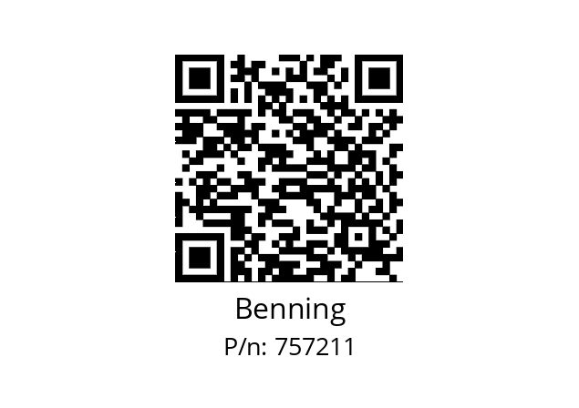   Benning 757211